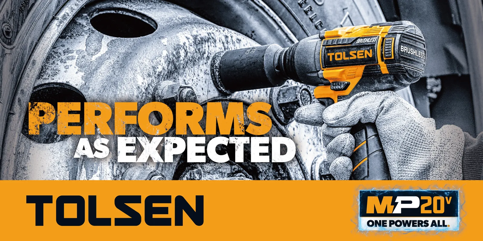 Tolsen 20V impact wrench: Performs as expected